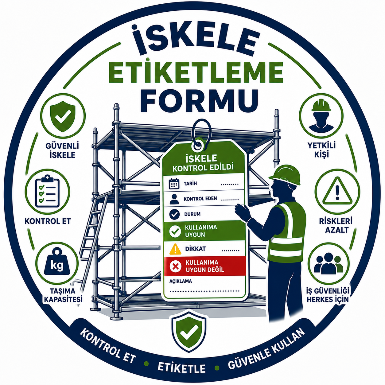 İskele Etiketleme Formu