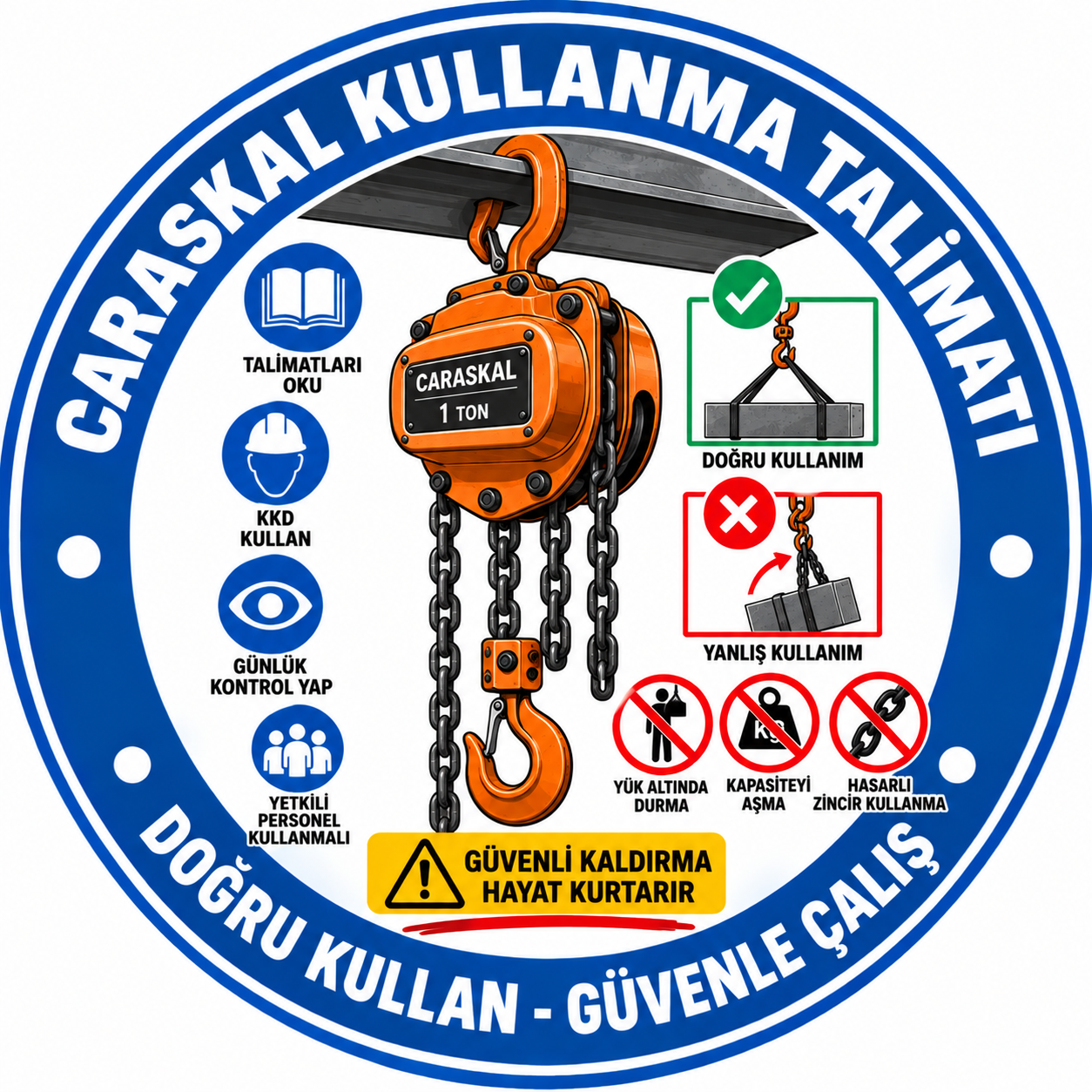 Caraskal Kullanma Talimatı
