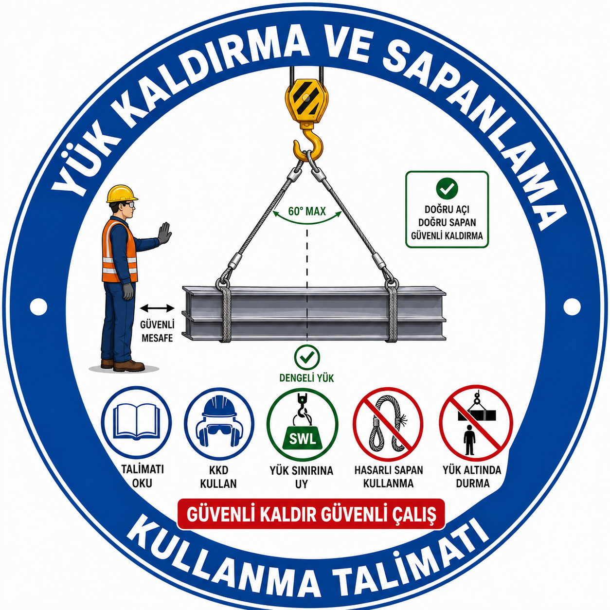 Yük Kaldırma ve Sapanlama Talimatı
